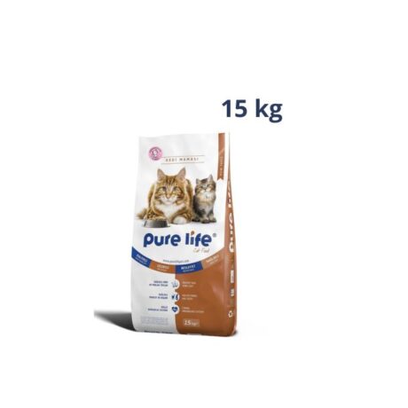 Purelife stérilisée croquette pour chats Purelife 15KG