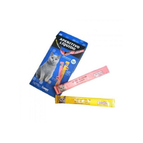 Snack liquide pour chats 8 x 15 grs