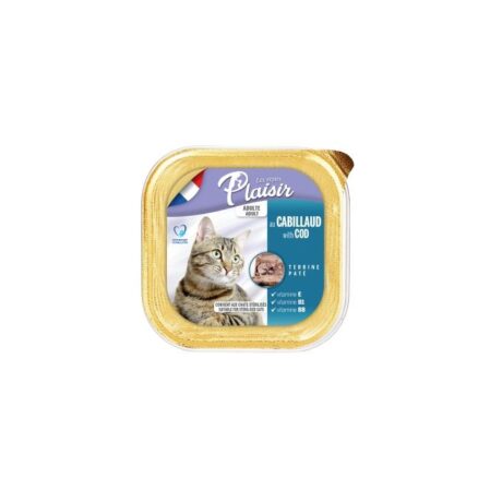 Plaisir 32 barquettes 100g de pâté au CABILLAUD