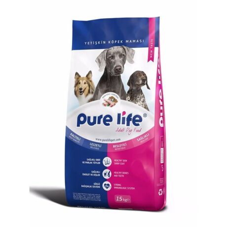 Pure Life Croquette pour chiens adultes Purelife Premium Agneau 15 Kg
